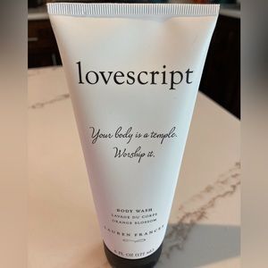 Lovescript Body Wash, unopened